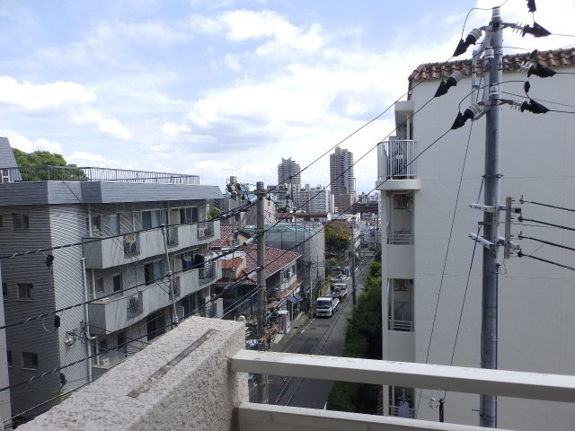 神戸市灘区八幡町４丁目の賃貸マンションの展望