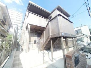 神戸市東灘区田中町２丁目のアパートの外観