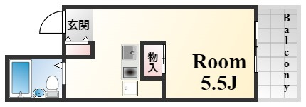 アルテハイム灘の間取り