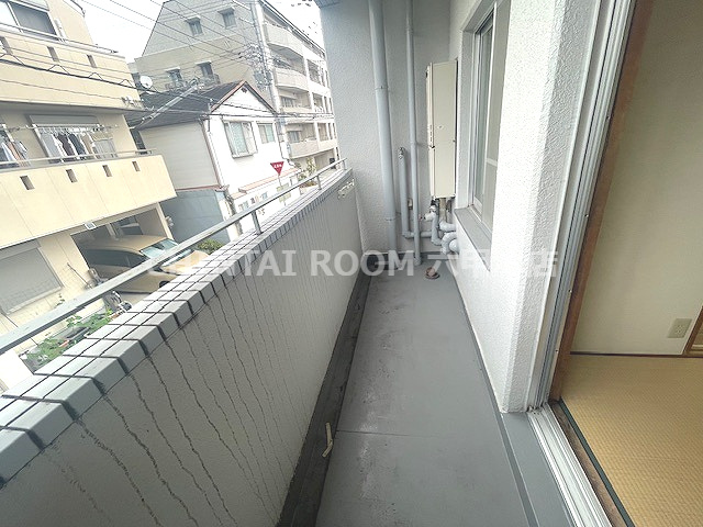 神戸市中央区上筒井通５丁目の賃貸マンションのバルコニー