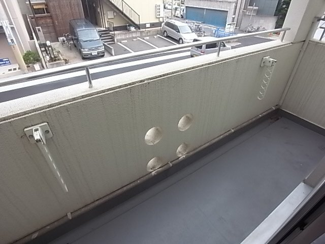 神戸市東灘区御影中町８丁目の賃貸マンションのバルコニー