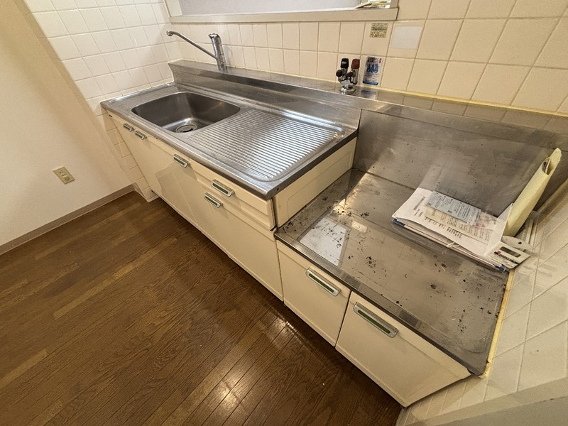 神戸市中央区多聞通５丁目の賃貸マンションのキッチン