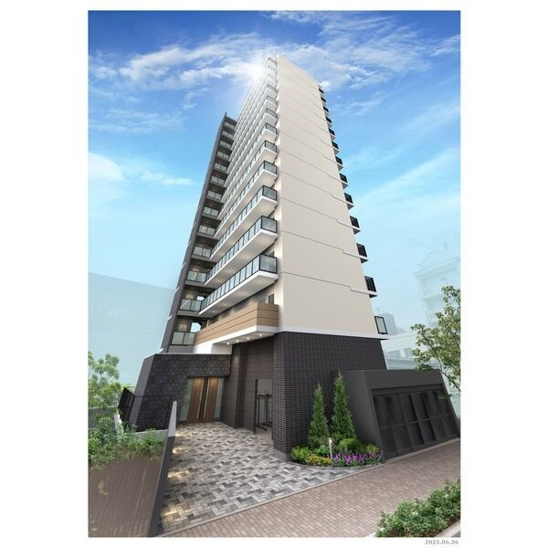 【外観パース】S-RESIDENCE金山flap(フラップ) 