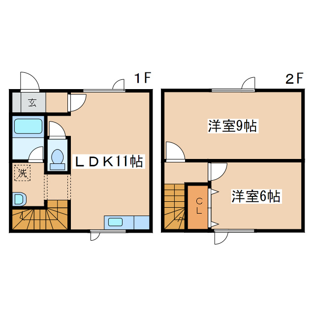 みなとマンションの間取り