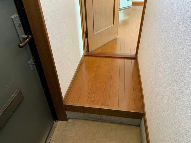 みなとマンションの玄関