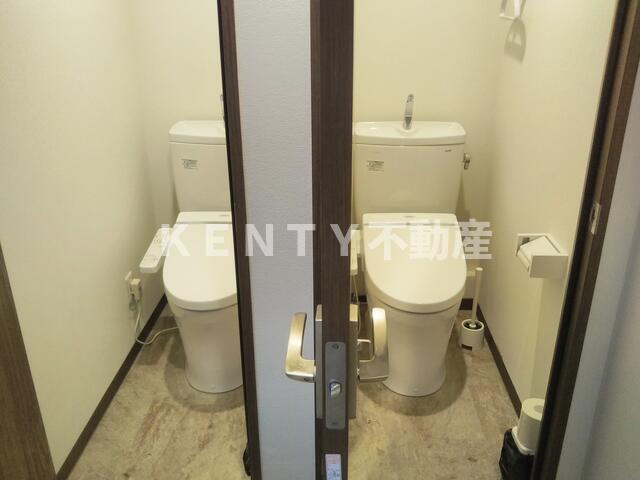 【トイレ】 | 田園第一守谷マンション | コンパクトで使いやすいトイレです
