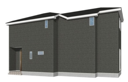 柏市松ケ崎新築戸建（松ケ崎第14）の外観パース
