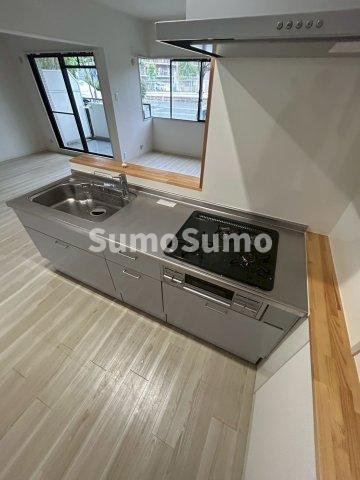 芦屋市翠ケ丘町の賃貸マンションのキッチン