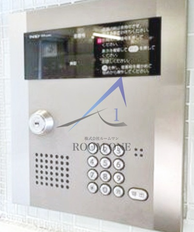 常盤台レジデンスのセキュリティ|オートロックです。