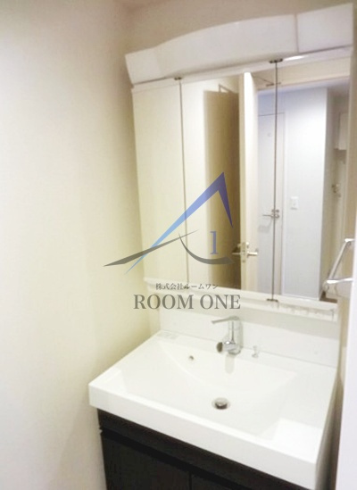 ワイズ柳橋の洗面所|洗面台です。