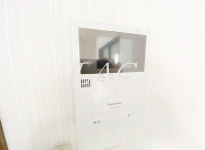【セキュリティ】 | Flat.neo明大前 | モニター付インターホンです。