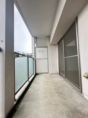 ボヌール博多のバルコニー