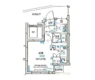 【間取り】 | ヴェルト高円寺 | 間取りです。