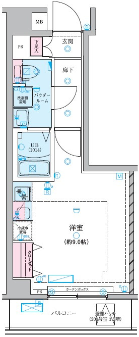 GENOVIA中野島の間取り