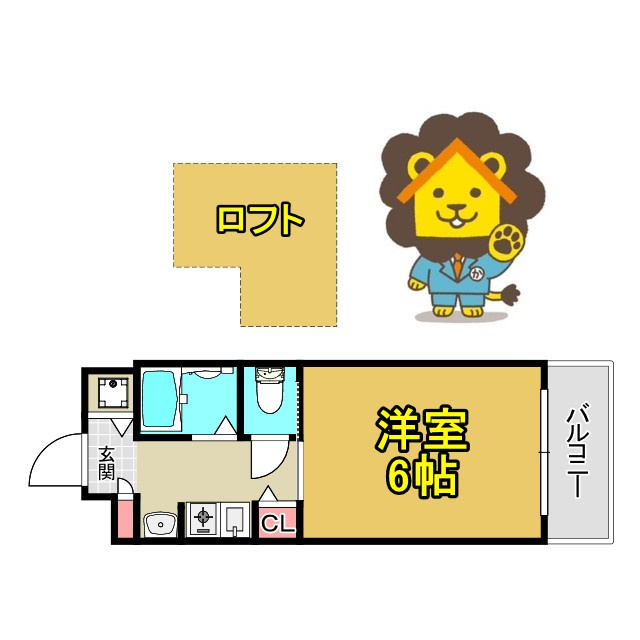エステムコート大阪城前・ＯＢＰリバーフロントの間取り