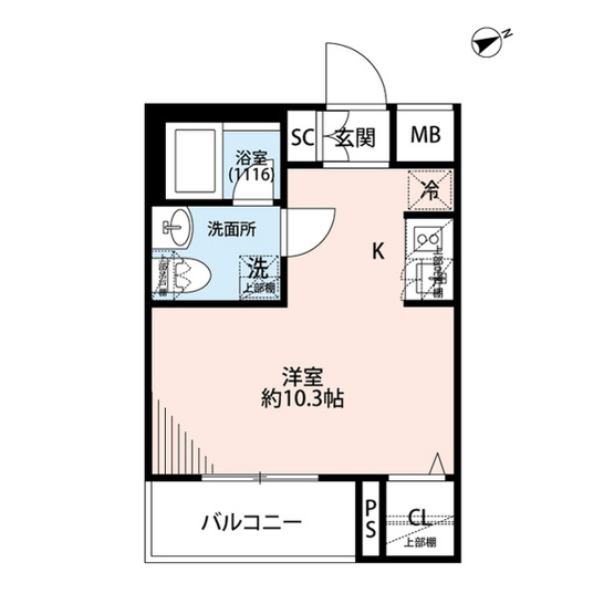 【間取り】 | プレール・ドゥーク方南町