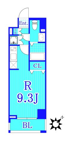 グランフォース横浜関内の間取り