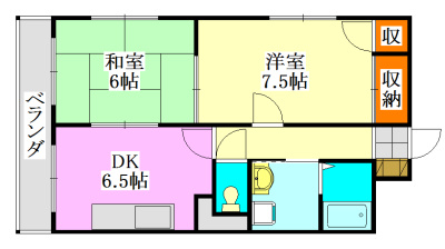 【間取り】 | メゾンミカド