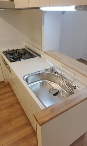 中央区日本橋小伝馬町の賃貸マンションのキッチン