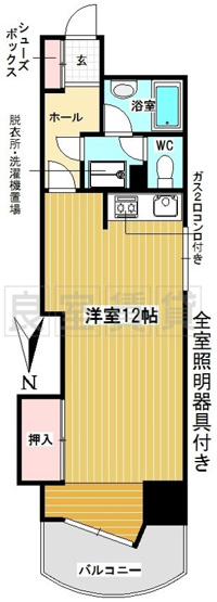 【間取り】 | 秋月ハイツ