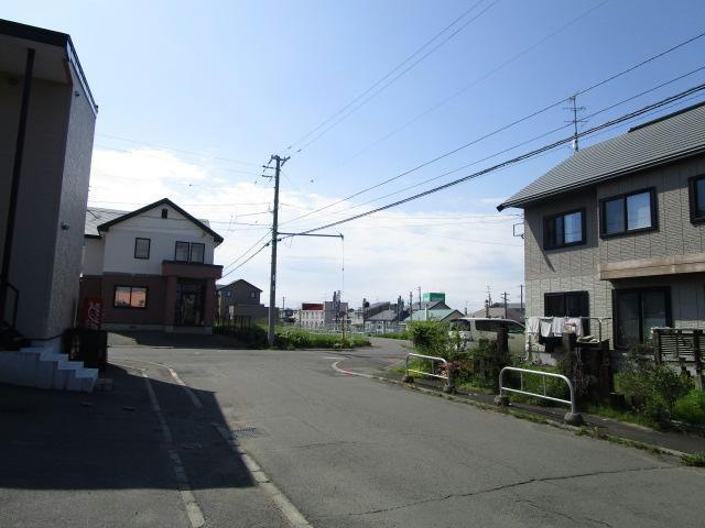 釧路市貝塚２丁目のアパートの周辺