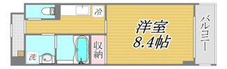 【間取り】 | ＧＯＬＤ　ＦＯＲＥＳＴ東向島　 | 間取りです。