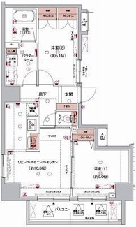 【間取り】 | フォースター浅草今戸 | 間取りです。