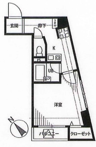 プレール御茶ノ水弐番館の間取り