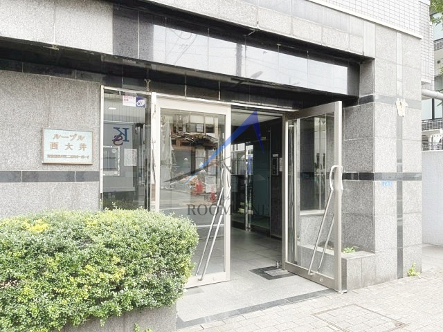 ルーブル西大井のエントランス|エントランスです。