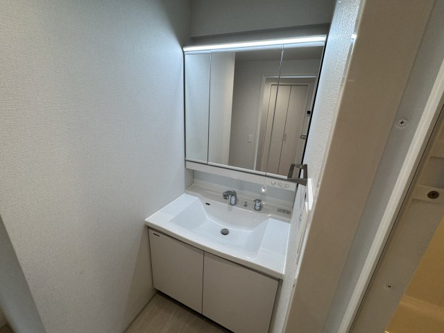 トリニティ豊中本町の独立洗面台
