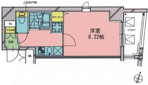 本郷エーワン東大前の間取り