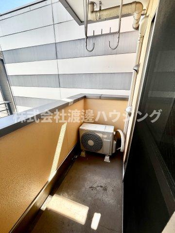 リヴァージュ出来島のバルコニー