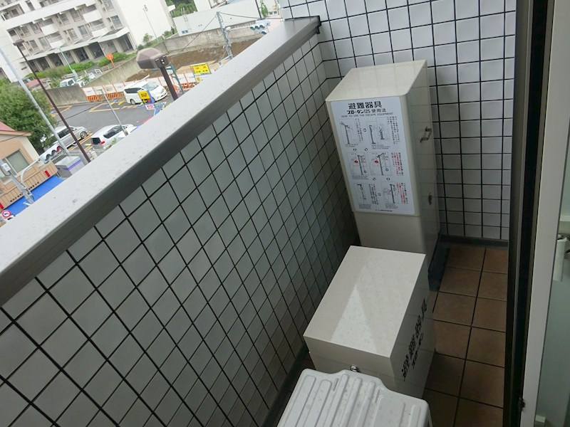 K館のバルコニー