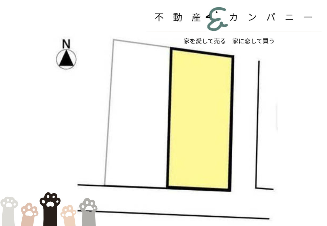 馬木町のおトチの土地図