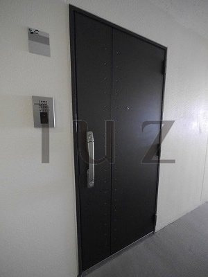 ライジングプレイス桜木町二番館の玄関