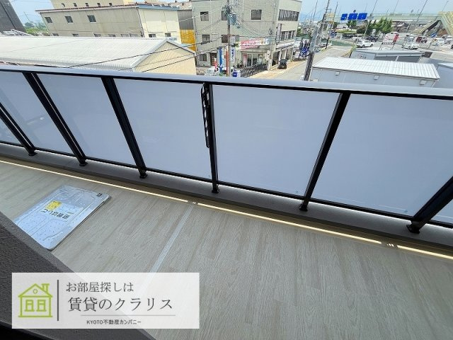 High Bright 京都桂川のバルコニー