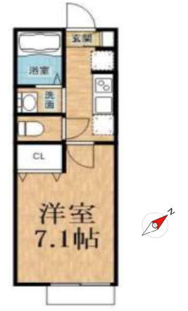 コモド浜野の間取り
