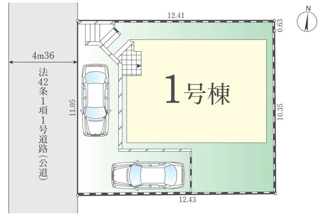 【区画図】 | 区画図は、土地の形状、境界、道路との関係を詳細に示す図面土地の正確な位置、面積、形状を把握し購入や建築計画の判断に不可欠です。区画整理や開発状況も示され、将来的な土地利用のイメージを掴む上でも重要。

