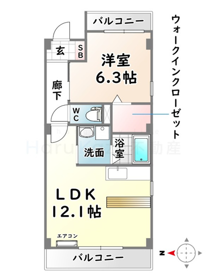 【間取り】 | HAST堀田【名古屋市賃貸・オートロック付き】