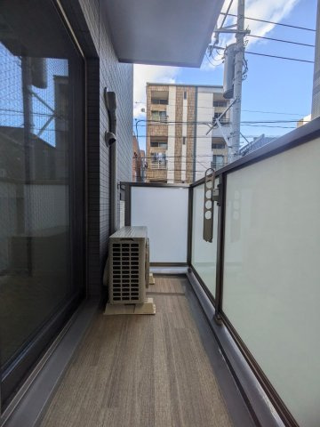 ノア吉塚のバルコニー