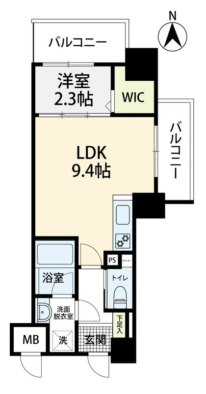 ノア吉塚の間取り