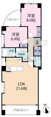 ガーデンハウス富ヶ谷の間取り
