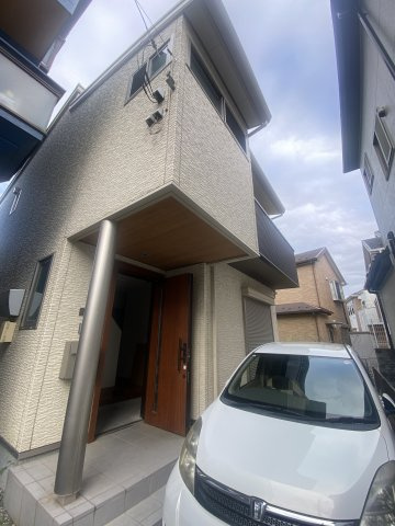 川口市坂下町2丁目　戸建ての外観|デジタルステージングをしております