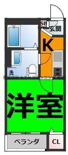 仲介手数料0円！A-FLATの間取り