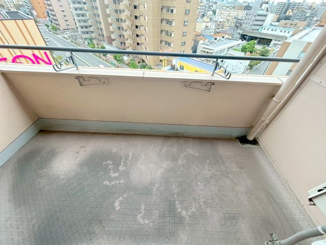 メゾン豊新のバルコニー