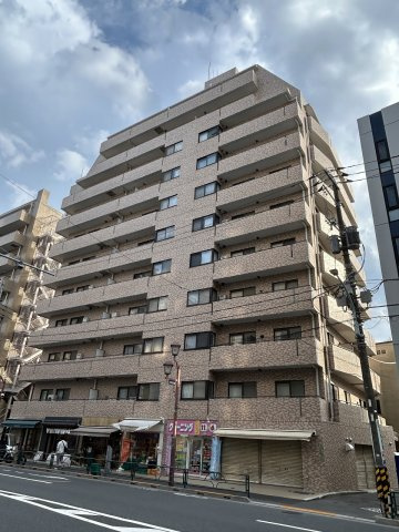朝日根津八重垣マンションの外観