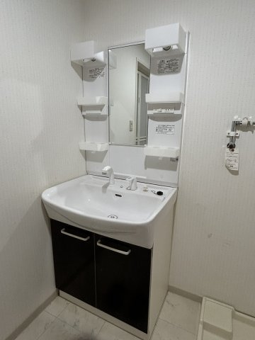 朝日根津八重垣マンションの独立洗面台