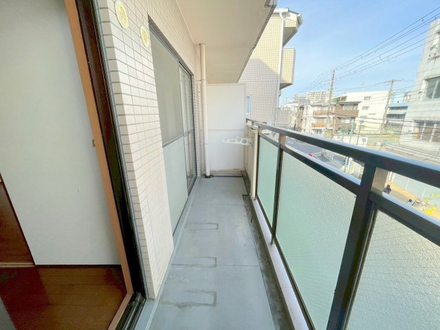 シャトー玉川第一のバルコニー