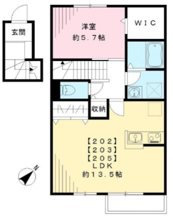 【間取り】 | Win Bell 柴崎～ウィンベル柴崎～