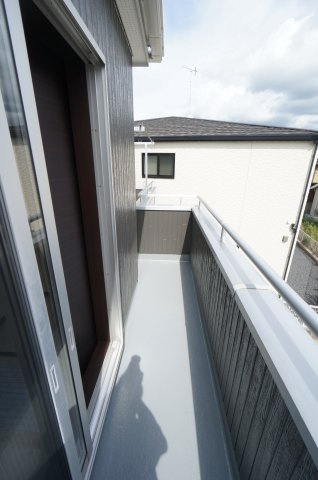 中央区塩田町貸家のバルコニー